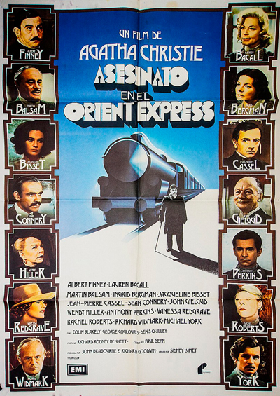 Portada de Asesinato en el Orient Express