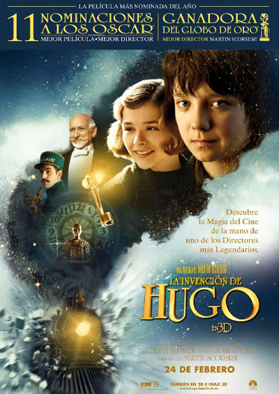 Portada de La invención de Hugo