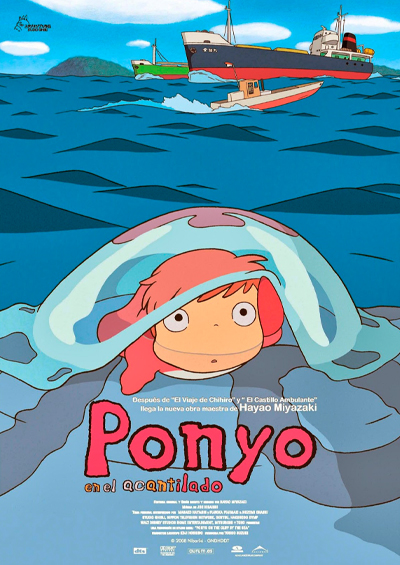 Portada de Ponyo en el acantilado