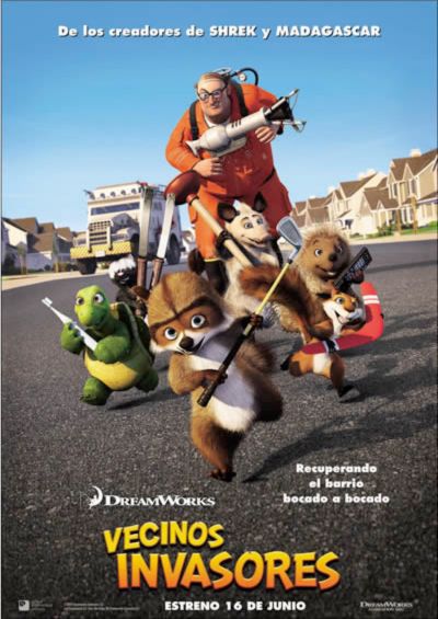 Portada de Vecinos invasores