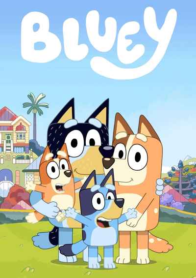 Portada de Bluey