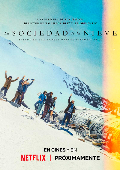 Portada de La sociedad de la nieve