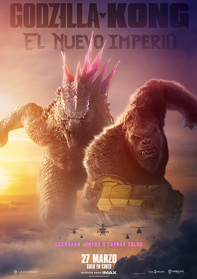 Portada de Godzilla y Kong: el nuevo imperio