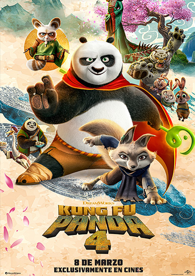 Portada de Kung Fu Panda 4