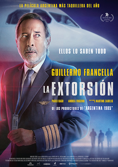 Portada de La extorsión
