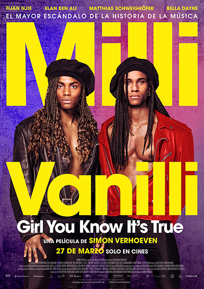 Portada de Milli Vanilli: girl you know it’s true