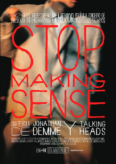 Portada de Stop making sense