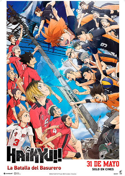 Portada de Haikyu!! La batalla del basurero