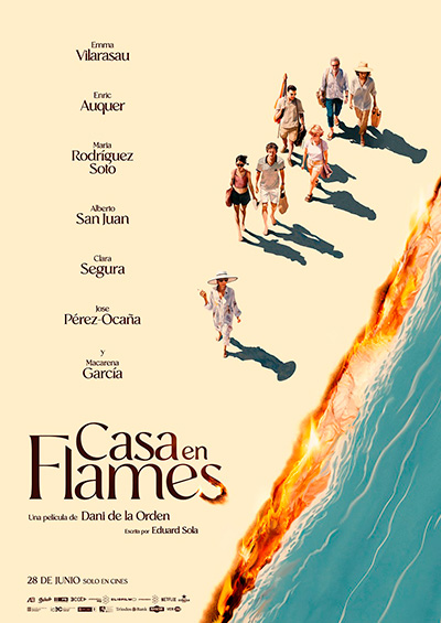 Portada de Casa en llamas