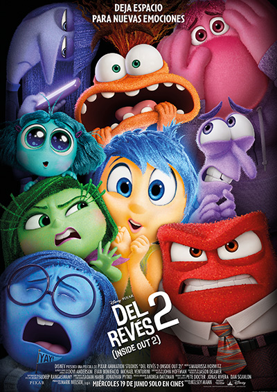 Portada de Del revés 2 (Inside out 2)