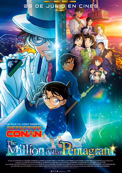Portada de Detective Conan: the million dollar pentagram