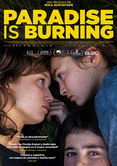 Portada de Paradise is burning