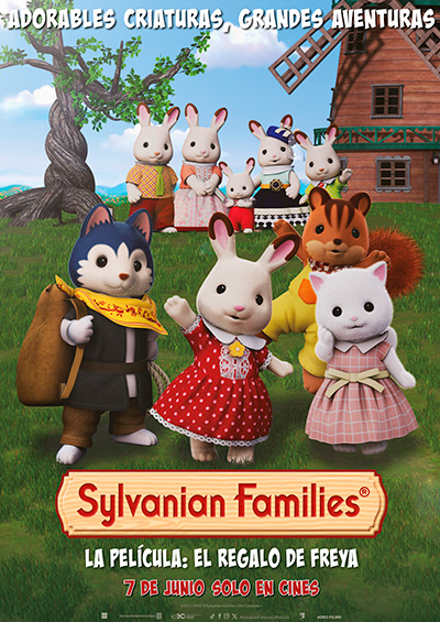 Portada de Sylvanian families la película: el regalo de Freya
