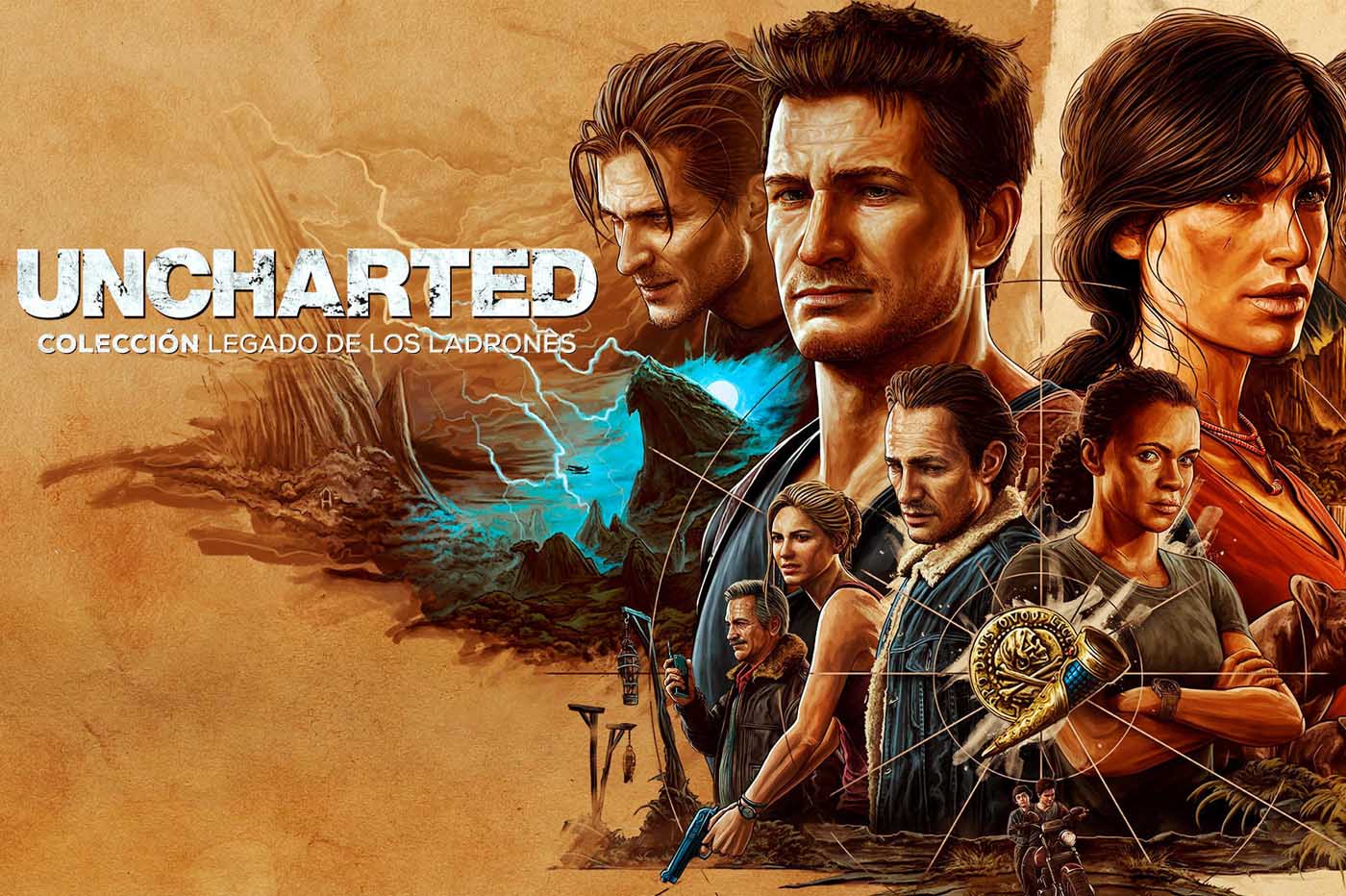 Portada de Uncharted: Colección Legado de los ladrones