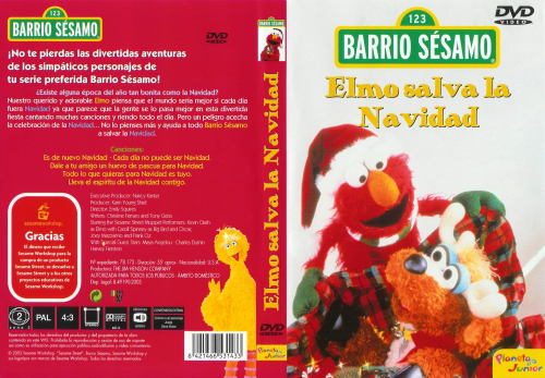 Barrio Sésamo: Elmo salva la Navidad