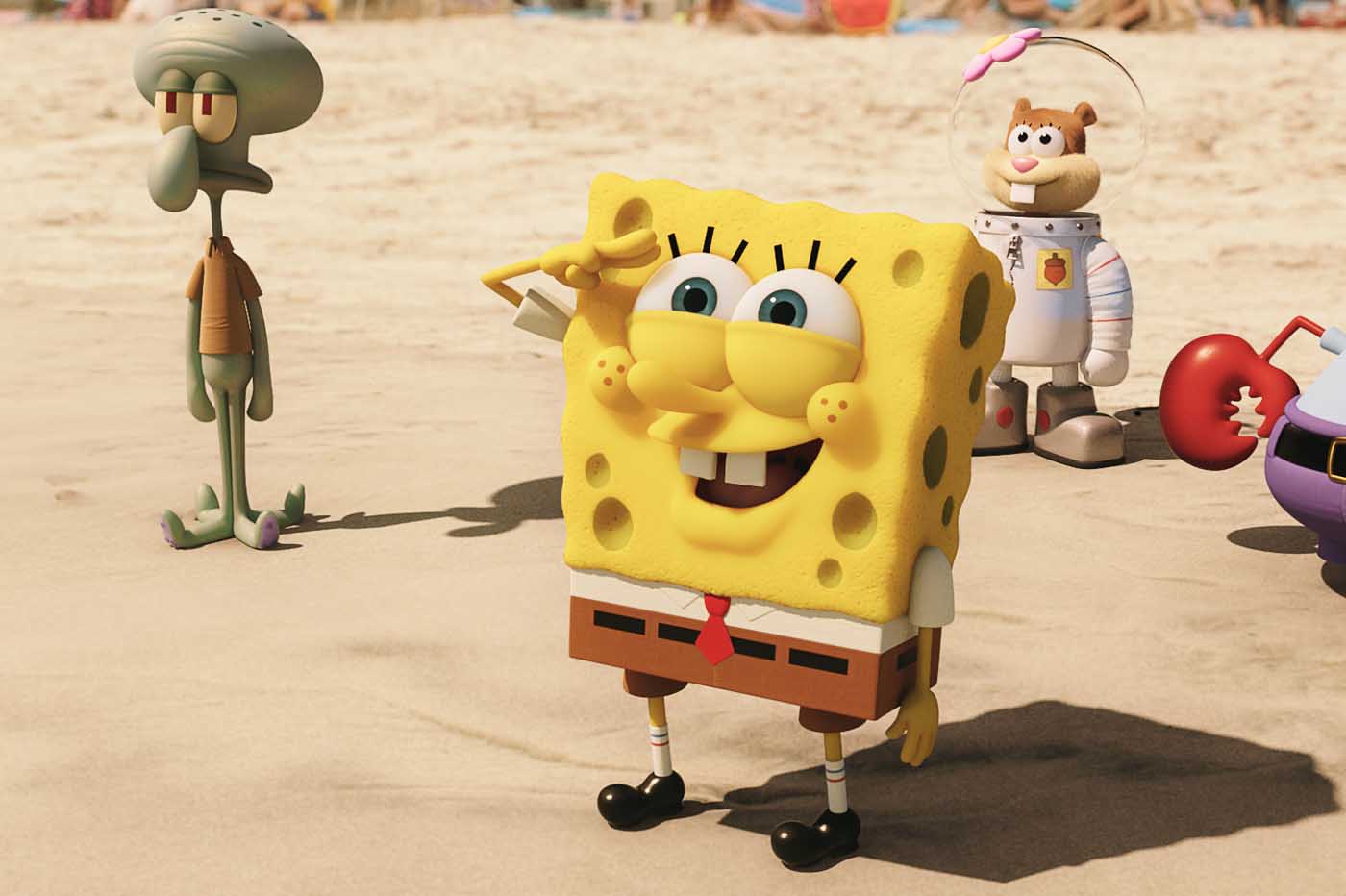 Bob Esponja: un héroe fuera del agua