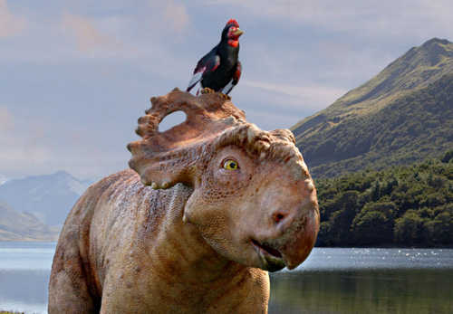 Caminando entre dinosaurios