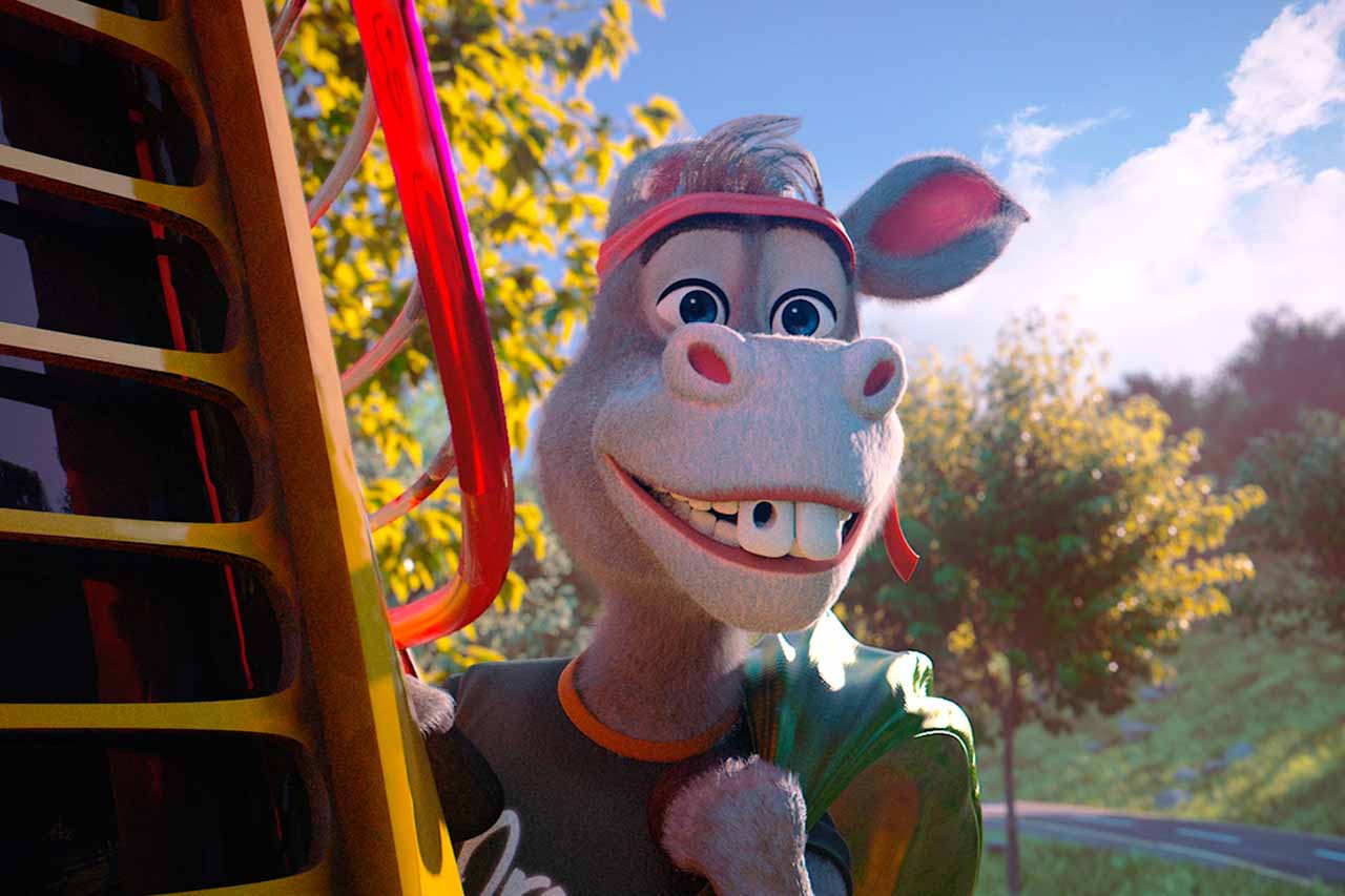 Portada de El rey Burro