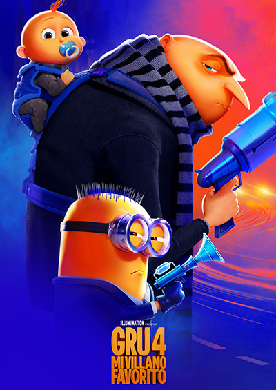 Portada de Gru 4. Mi villano favorito