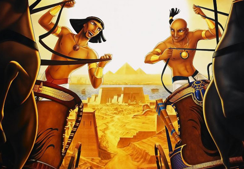 Portada de El príncipe de Egipto