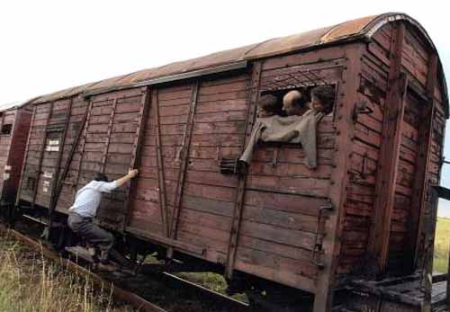 Portada de El último tren a Auschwitz