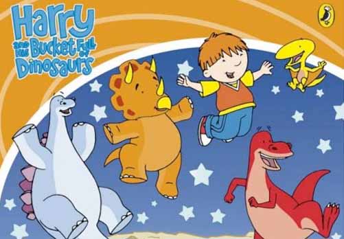 Portada de Harry y su cubo de dinosaurios