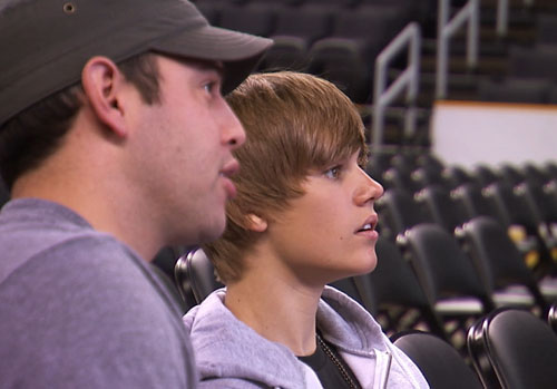 Portada de Justin Bieber: never say never