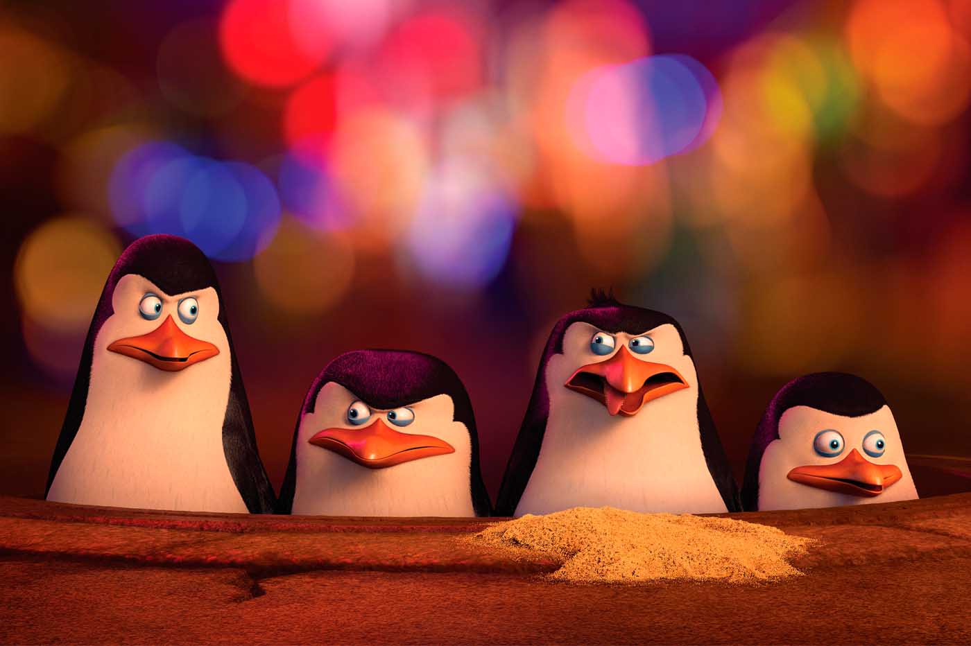 Los pingüinos de Madagascar