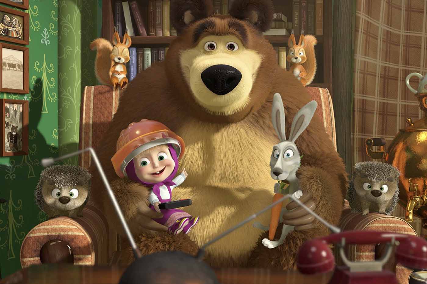 Portada de Masha y el oso