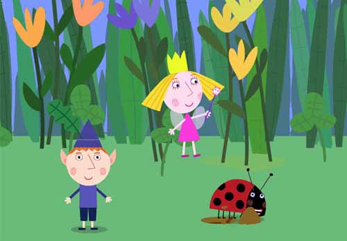 Portada de El pequeño reino de Ben y Holly
