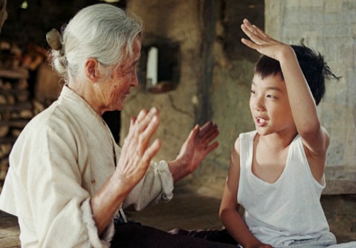 Sang Woo y su abuela