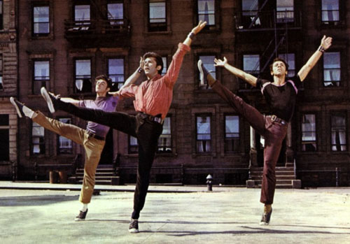Portada de West side story