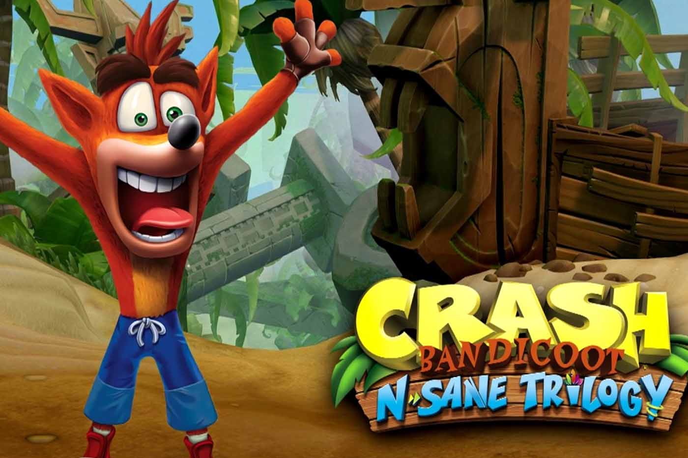 Portada de Crash Bandicoot: N. Sane Trilogy