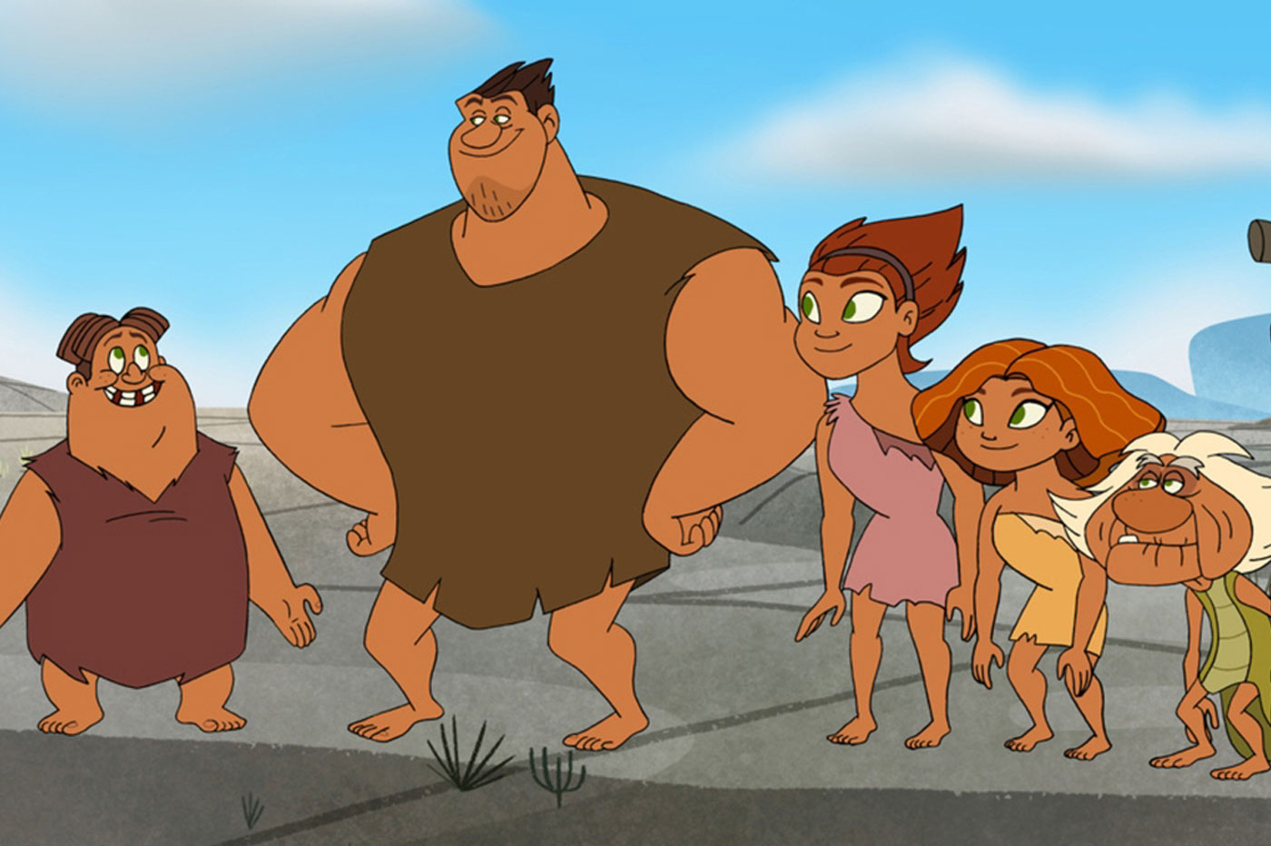 Portada de El amanecer de los Croods