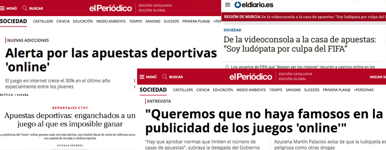 Artículo Apuestas online, menores adictos y vacío legal