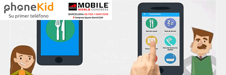 phoneKid, un móvil adaptado para menores