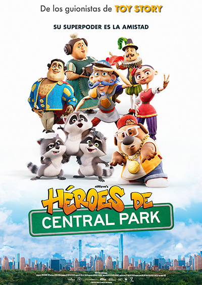 Portada de Héroes de Central Park