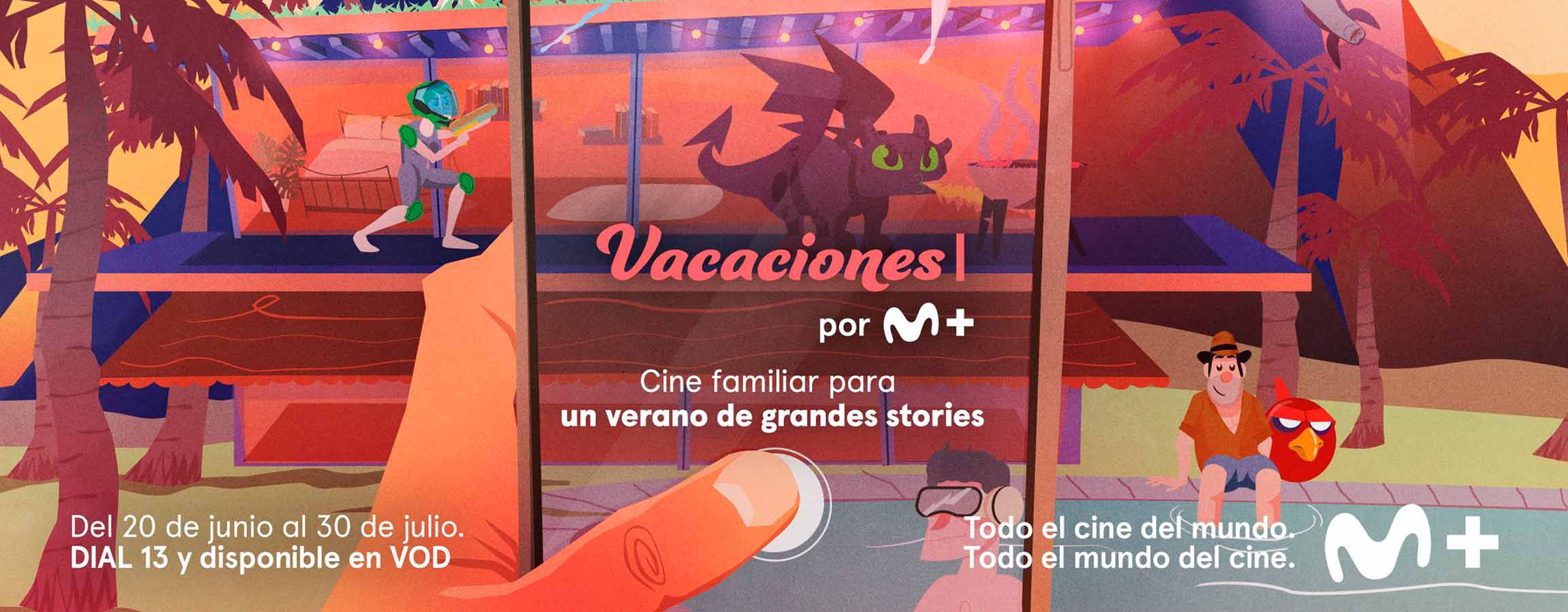 Vacaciones por M+: cine familiar para el verano