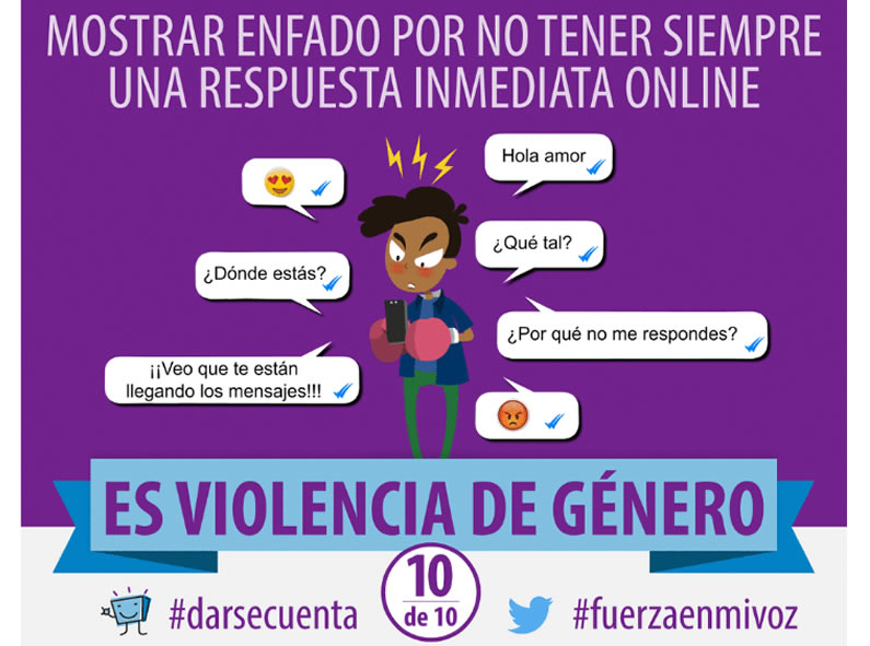Ciberviolencia de género, violencia de control entre adolescentes