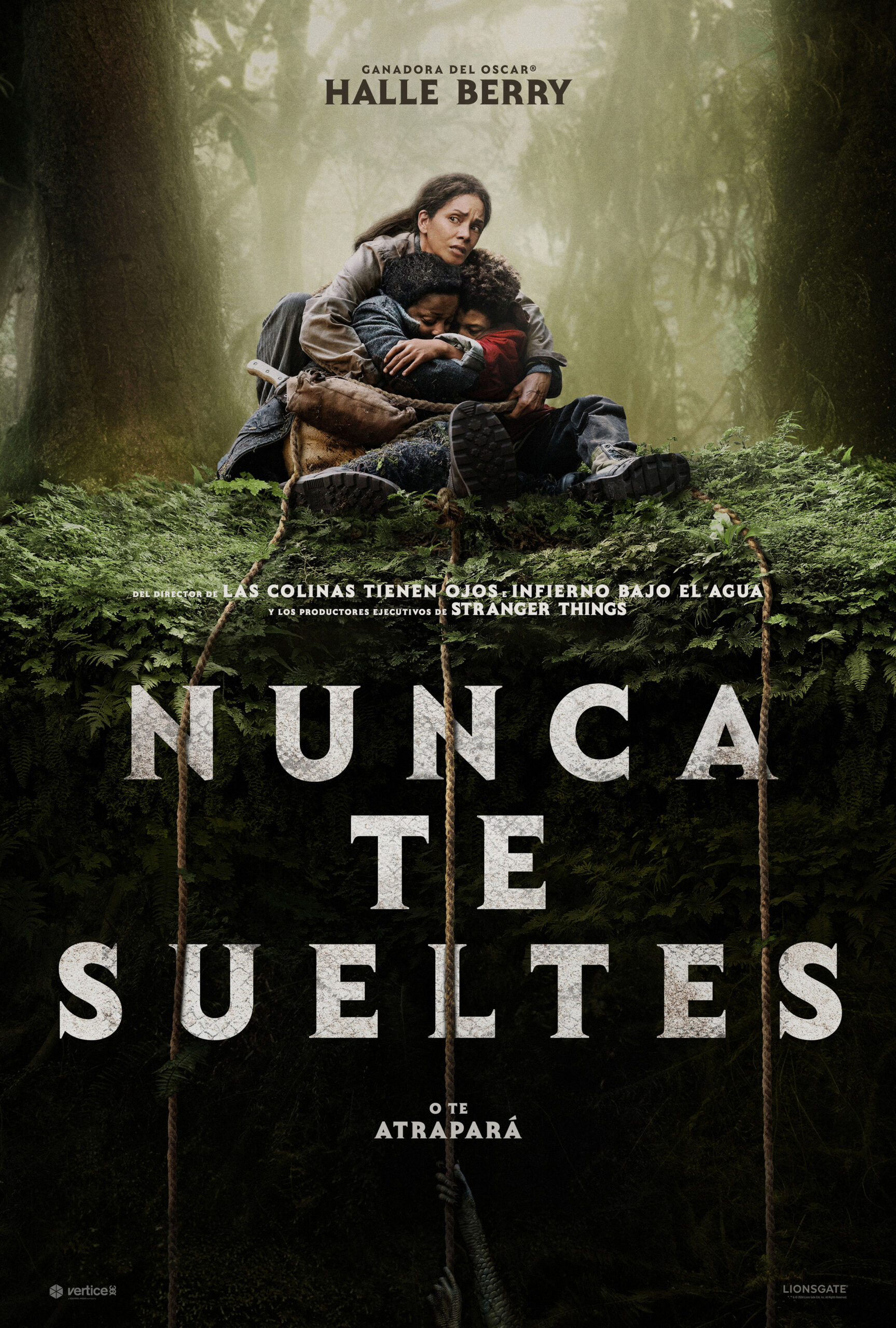 Portada de Nunca te sueltes