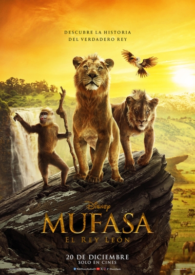 Portada de Mufasa: el rey león