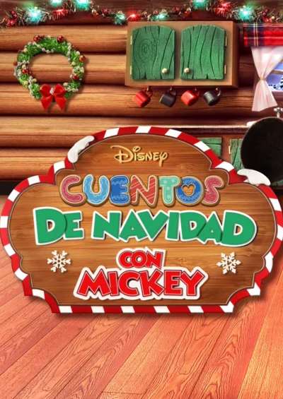 Portada de Cuentos de Navidad con Mickey