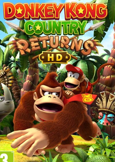 Portada de Donkey Kong Country Returns HD