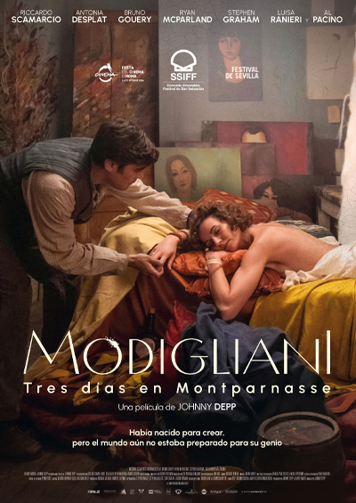 Portada de Modigliani, tres días en Montparnasse