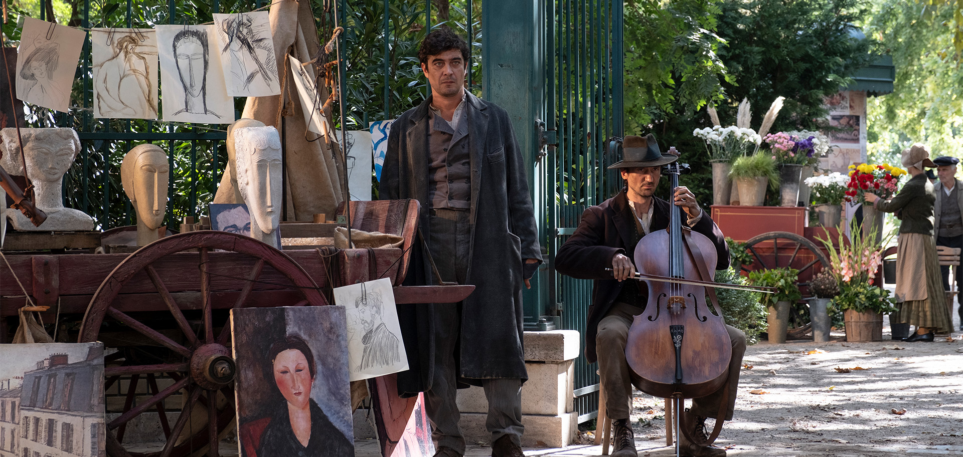 Modigliani, tres días en Montparnasse