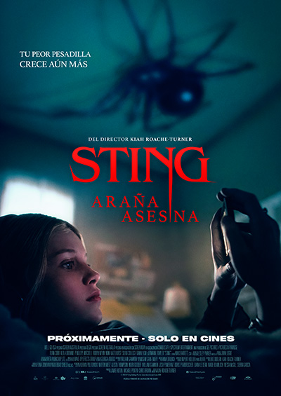 Portada de Sting. Araña asesina