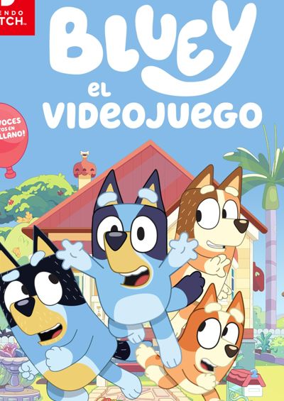 Portada de Bluey: El videojuego