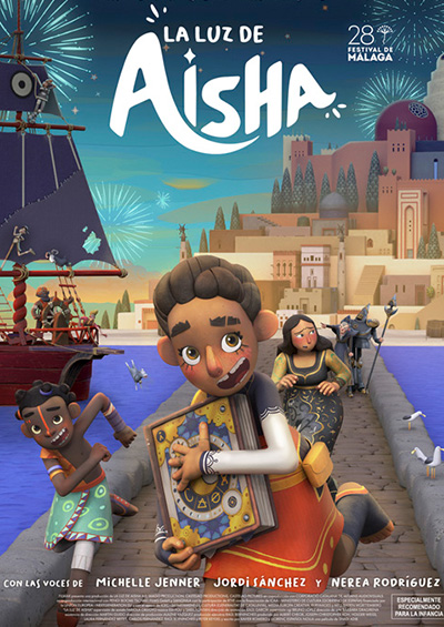 Portada de La luz de Aisha