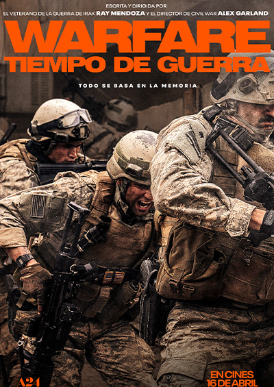 Portada de Warfare: tiempo de guerra