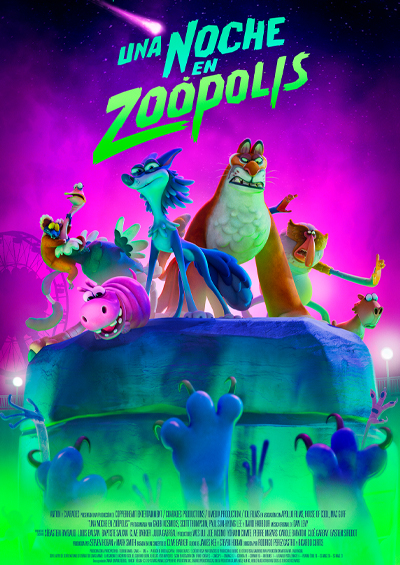 Portada de Una noche en Zoópolis